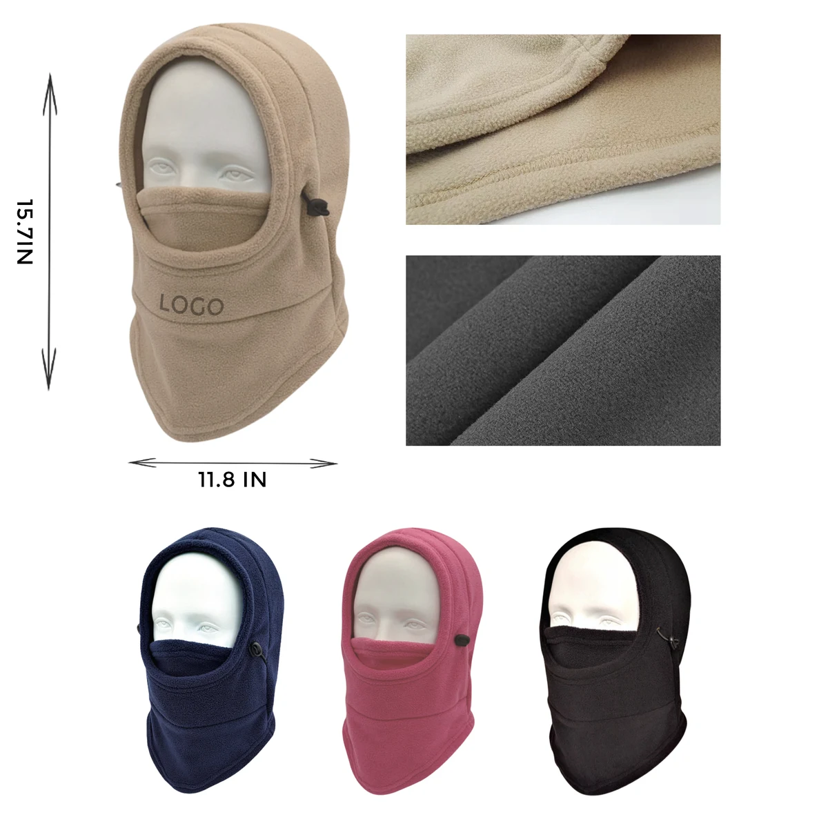 MOQ 10 PCS Stylish Windproof And Thermal Headgear 1