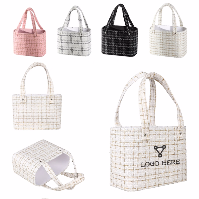 MOQ 50 Luxury Bridal Gift Box With Convenient Handle