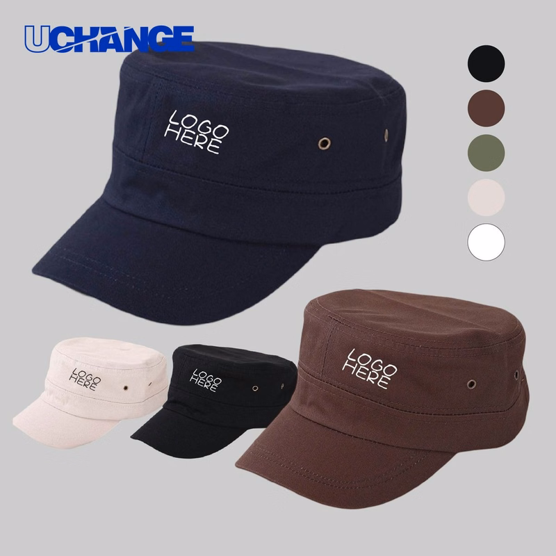 Cotton Summer Flat Hat Headwear