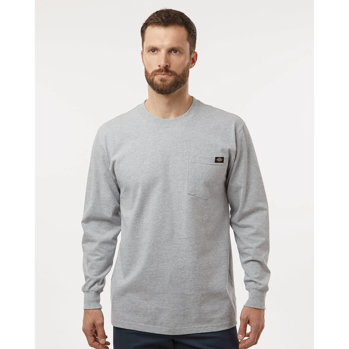 Men's Traditional Heavyweight Long Sleeve T-Shirt - WL50 1