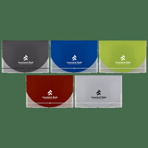 Color Flap Translucent Document Holder