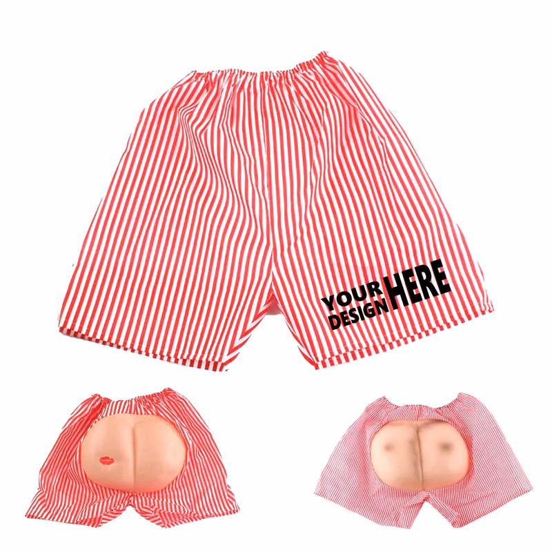 Butt Exposure Prank Party Shorts
