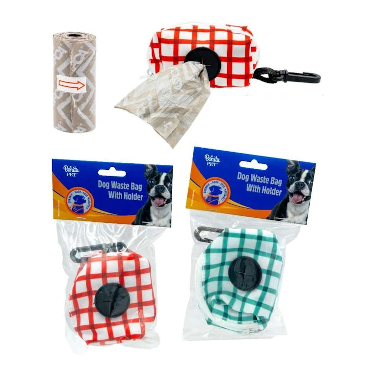 Dog Waste Bag Sets - Assorted 1