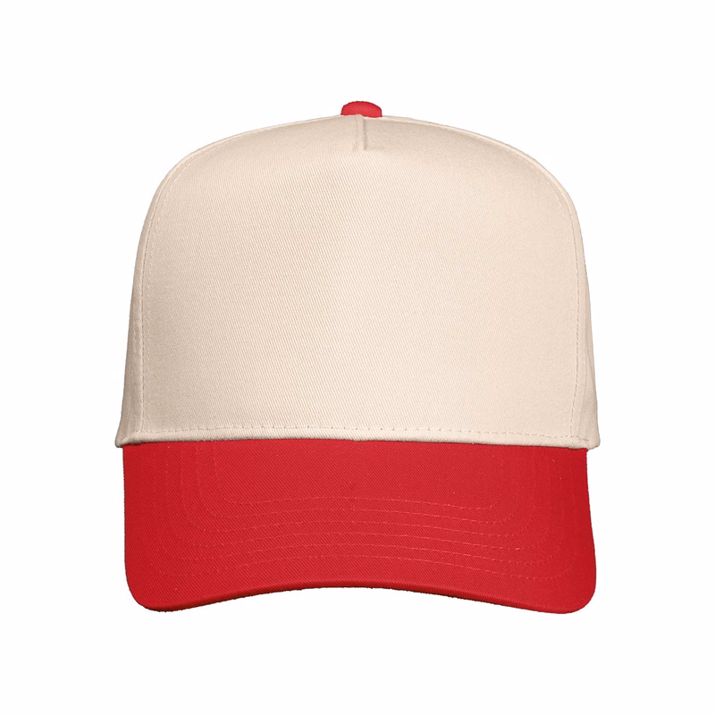Five-Panel Twill Cap - 8869
