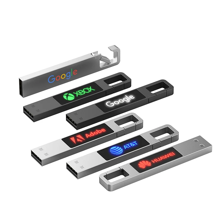 LED Carabiner USB Drive 1