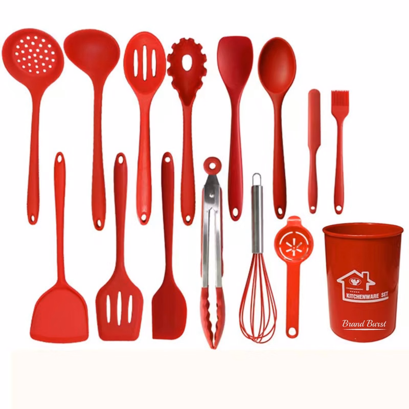 10 Pcs Silicone Kitchen Utensils Set