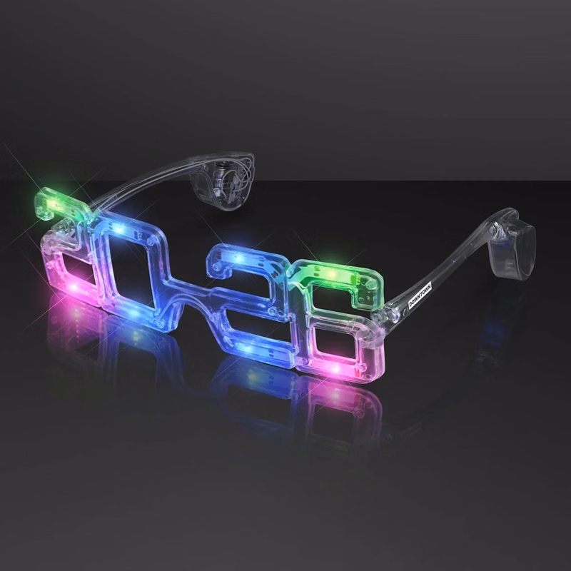 2026 Light Up New Year Party Glasses