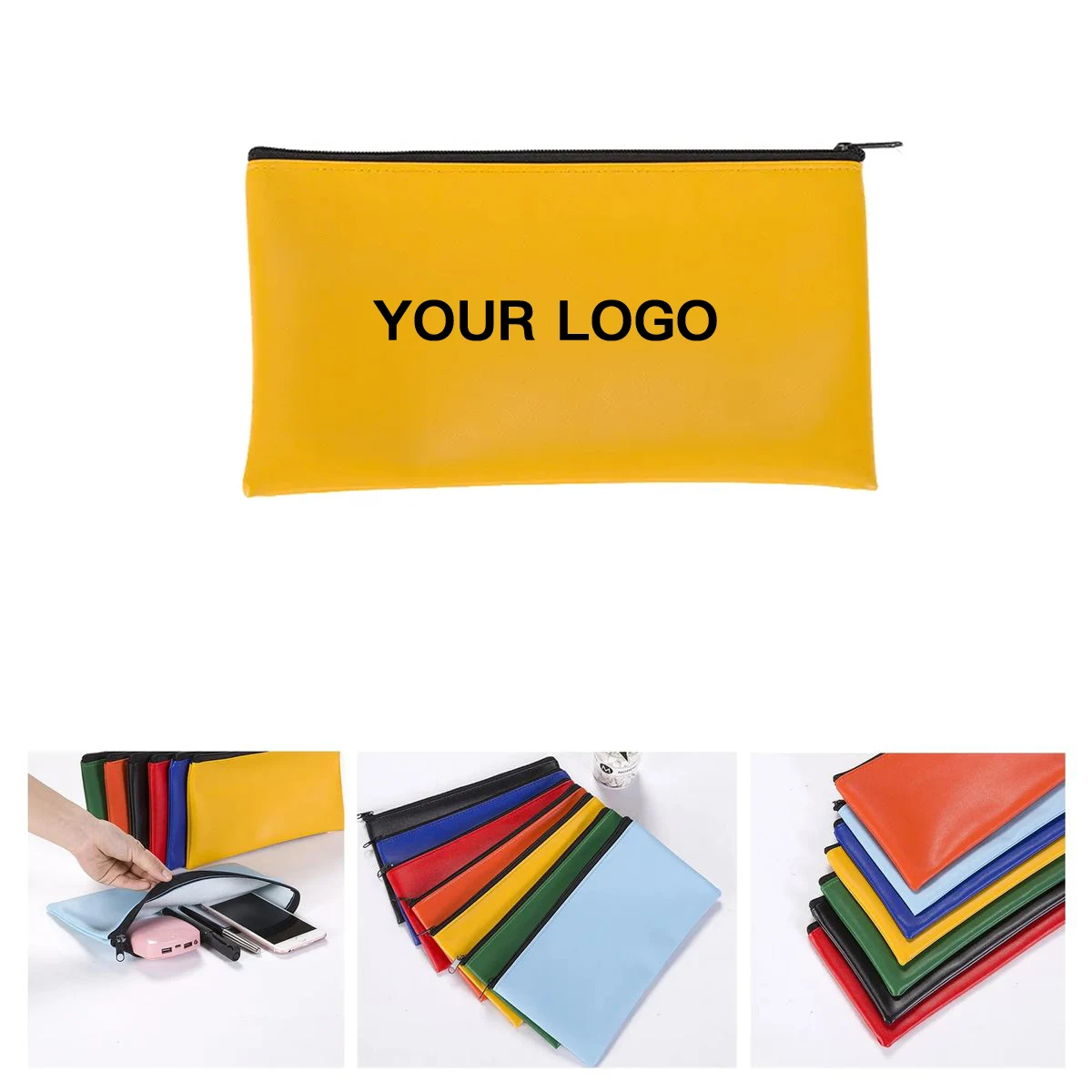 Travel Document Organizer Leather Bag 1
