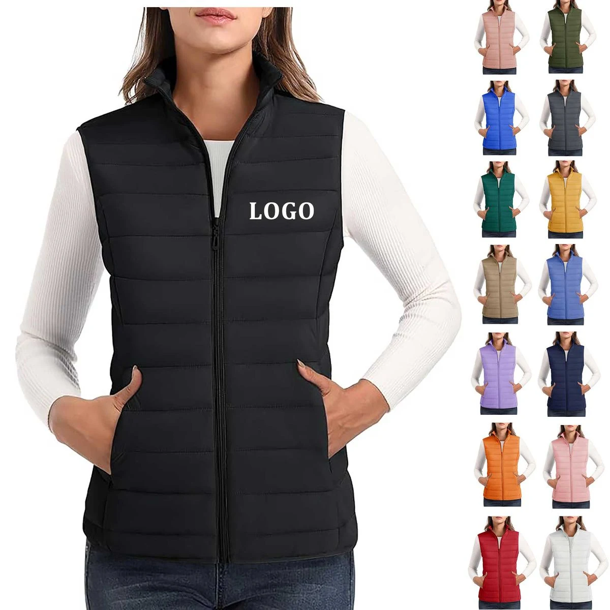 Women's Down Vest 1