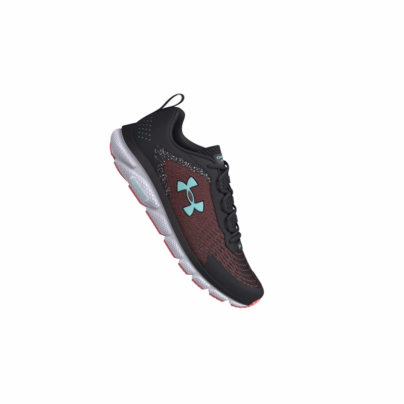 Women's UA Charged Assert 9 Wide (D) Paint Splatter Running Shoes 