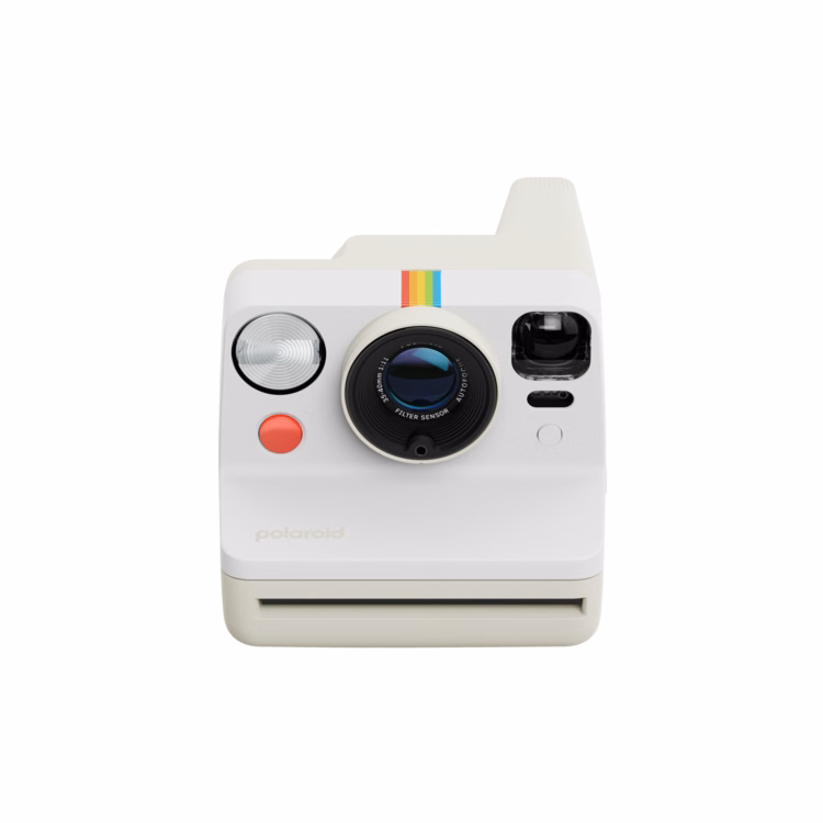 Polaroid Now Instant Camera Generation 3 - Pebble White