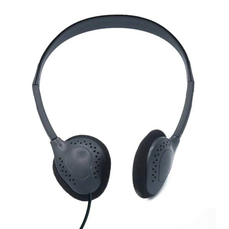 Over Ear Headphones - Mono Black Lightweight 1