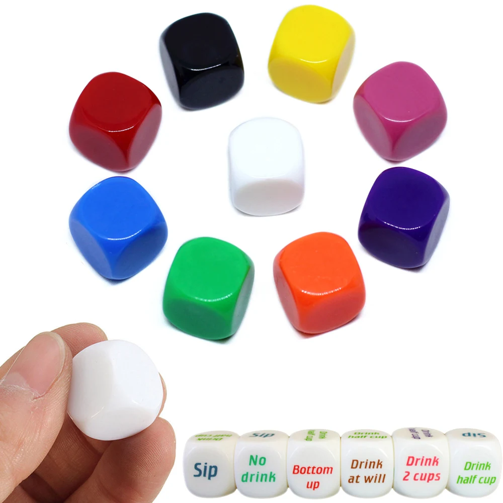 Blank Square 20MM Dice 1