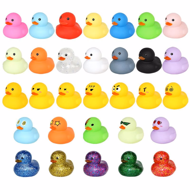 Colorful Rubber Duck -Big