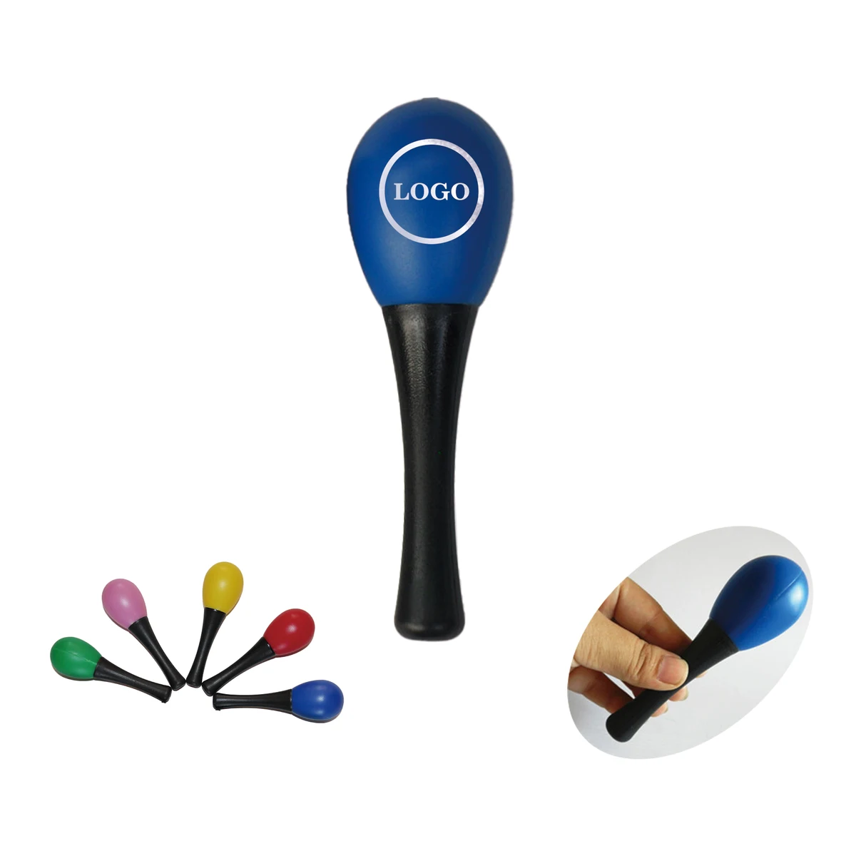 Plastic Toy Sand Hammer/mini maracas 1
