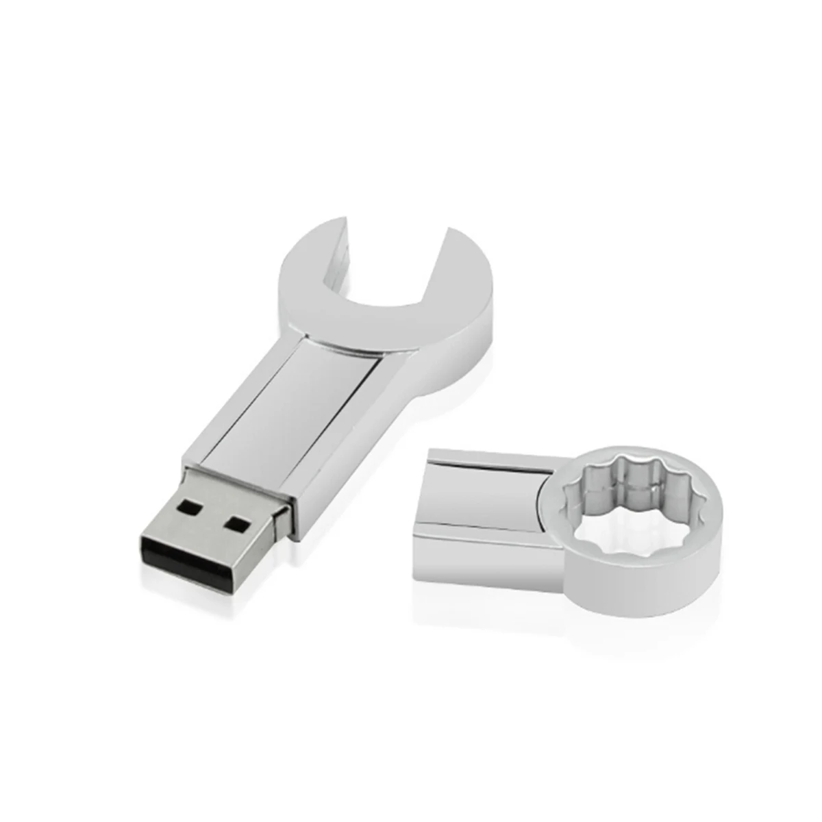 Multi-Functional Metal Flash Drive w/Wrench 1