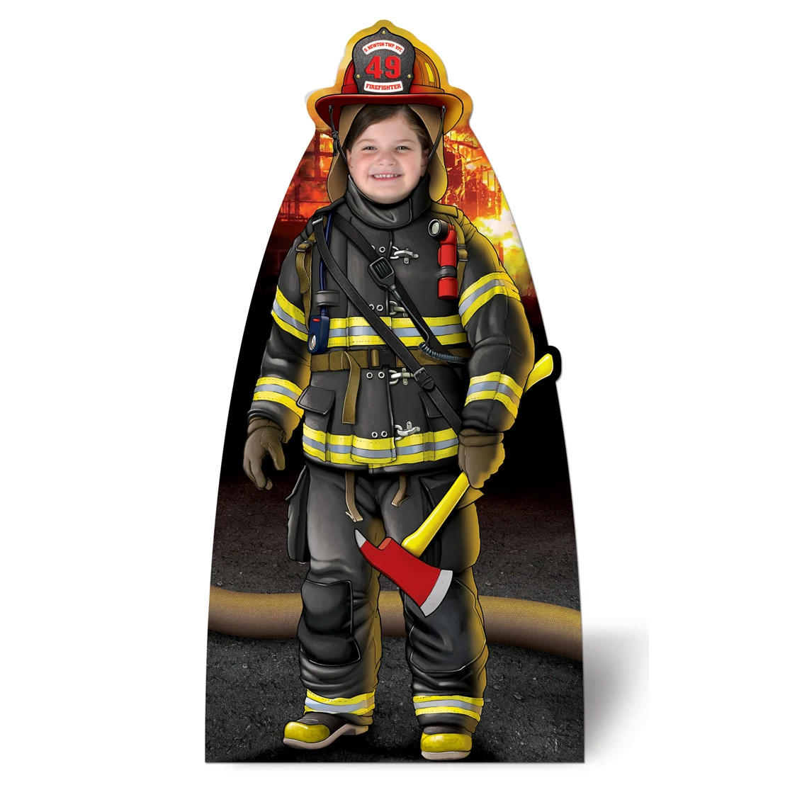Custom Child Size Fire Prevention Photo Prop 1