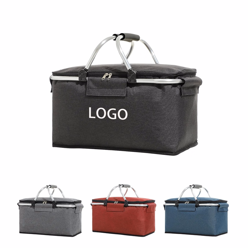 Foldable Insulation Travel Bag Insulated Picnic Basket