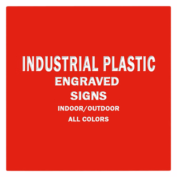 Industrial Plastic Signage 1