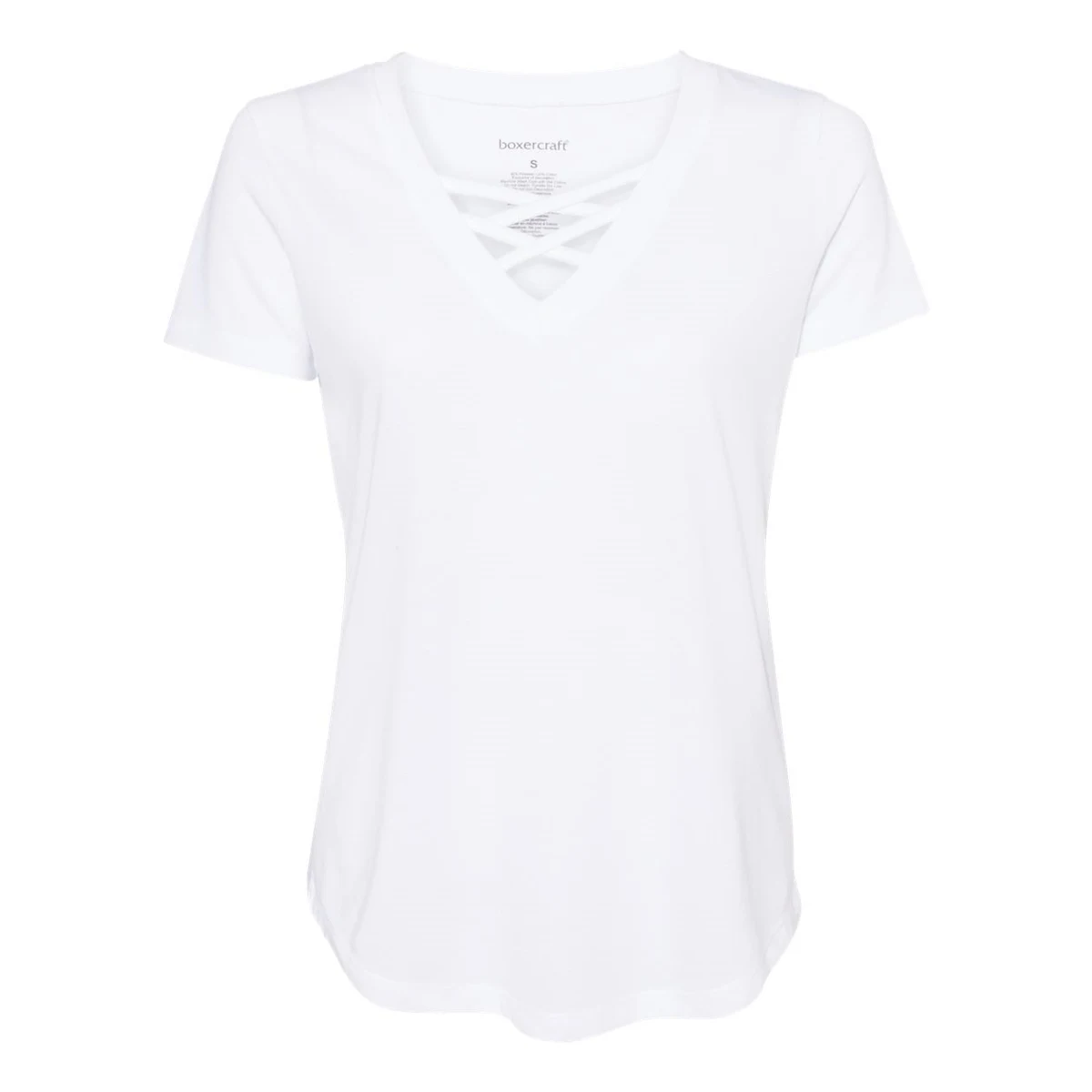 Women's Cage Front T-Shirt - T27 1