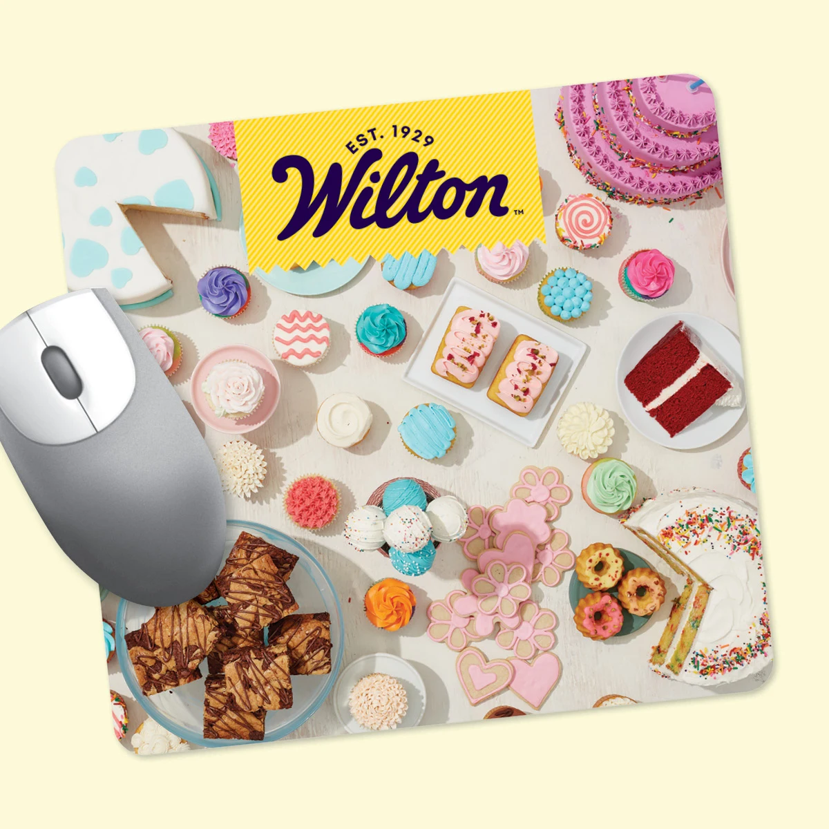 Peel&Place 7.5"x8"x.015" UltraThin, Hard Surface MousePad 1
