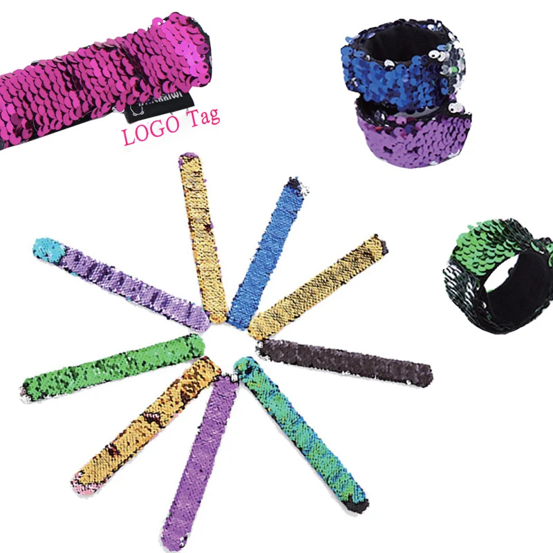 Reversible Sequins Wristband 1