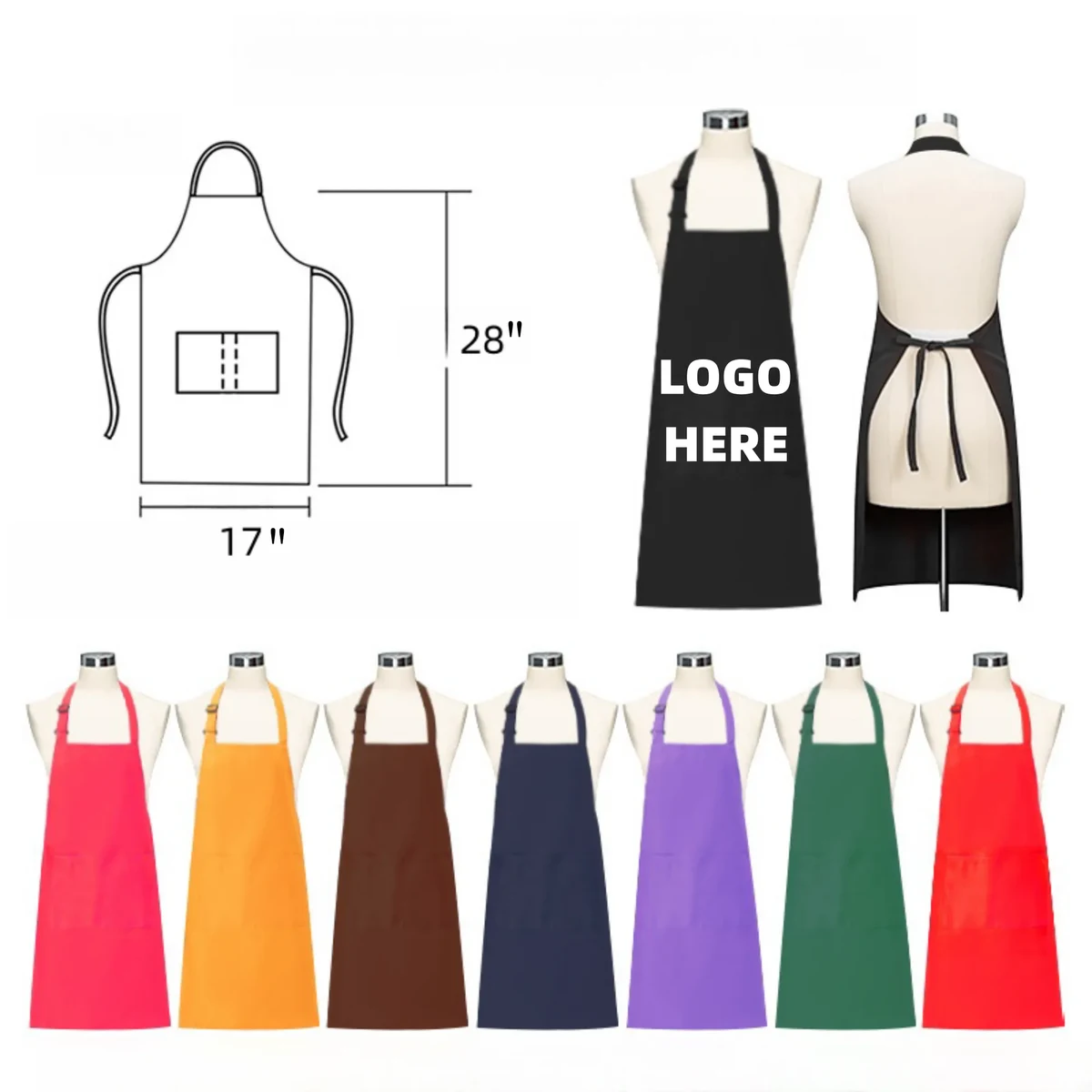 Adjustable Waterproof Apron 1