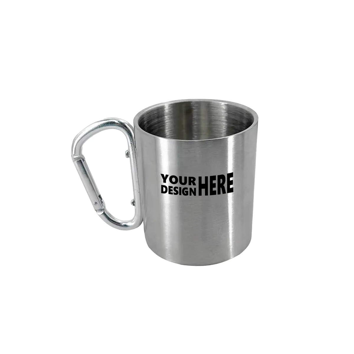 Double-Layer Stainless Steel Carabiner Mug 1