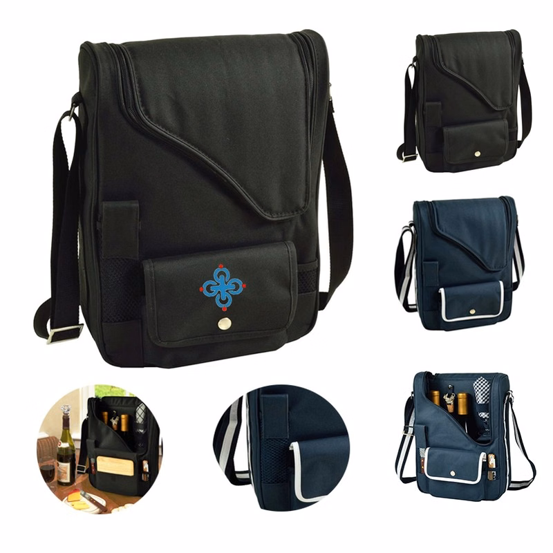 Outdoor Picnic Gear Organizer Wine Cooler Bag