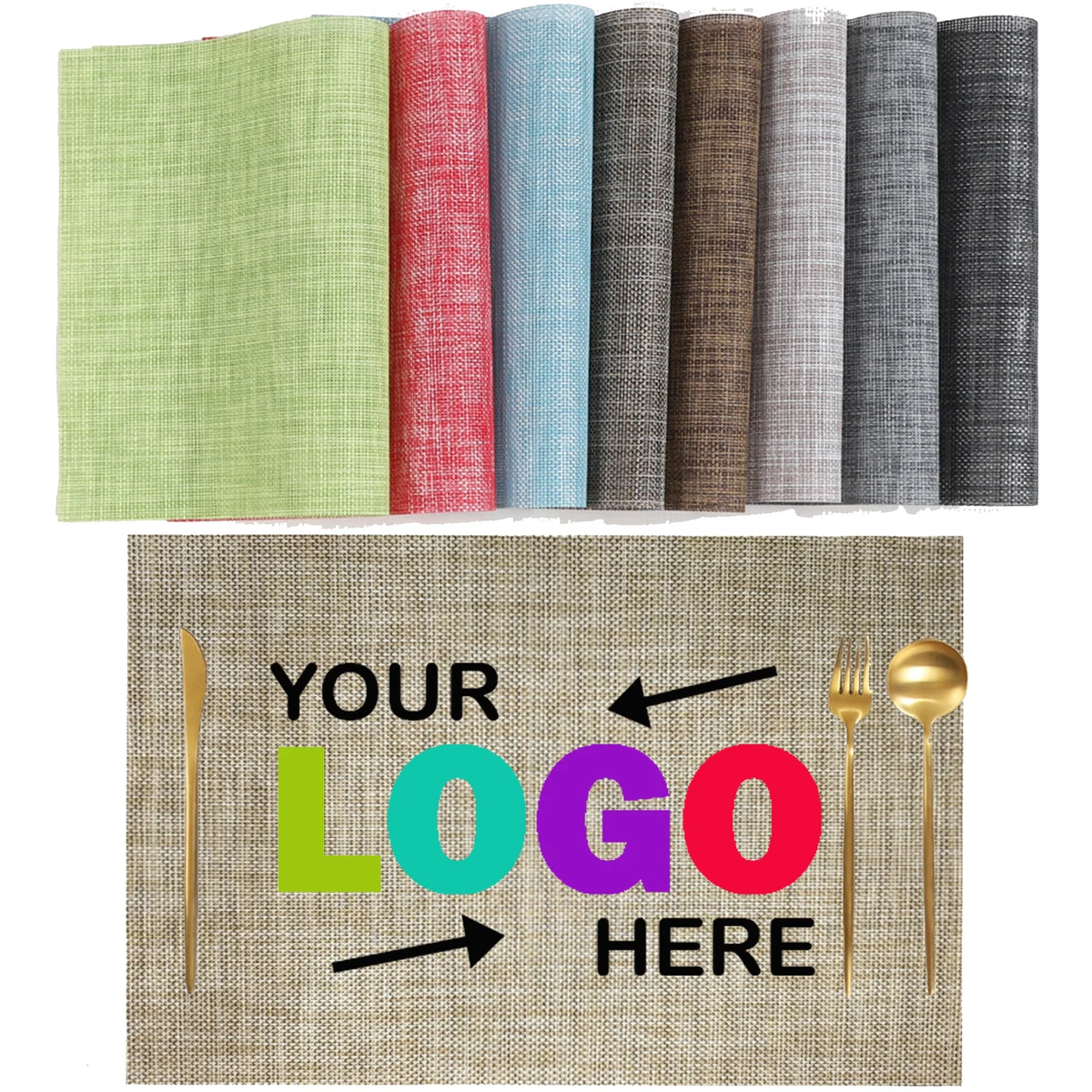 PVC Custom Kitchen Dining Table Mats 1