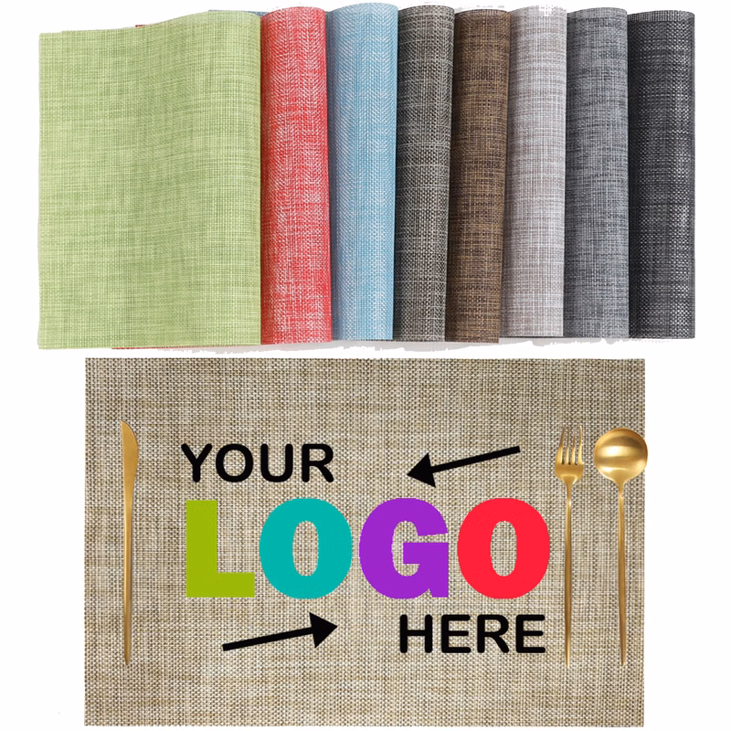 PVC Custom Kitchen Dining Table Mats