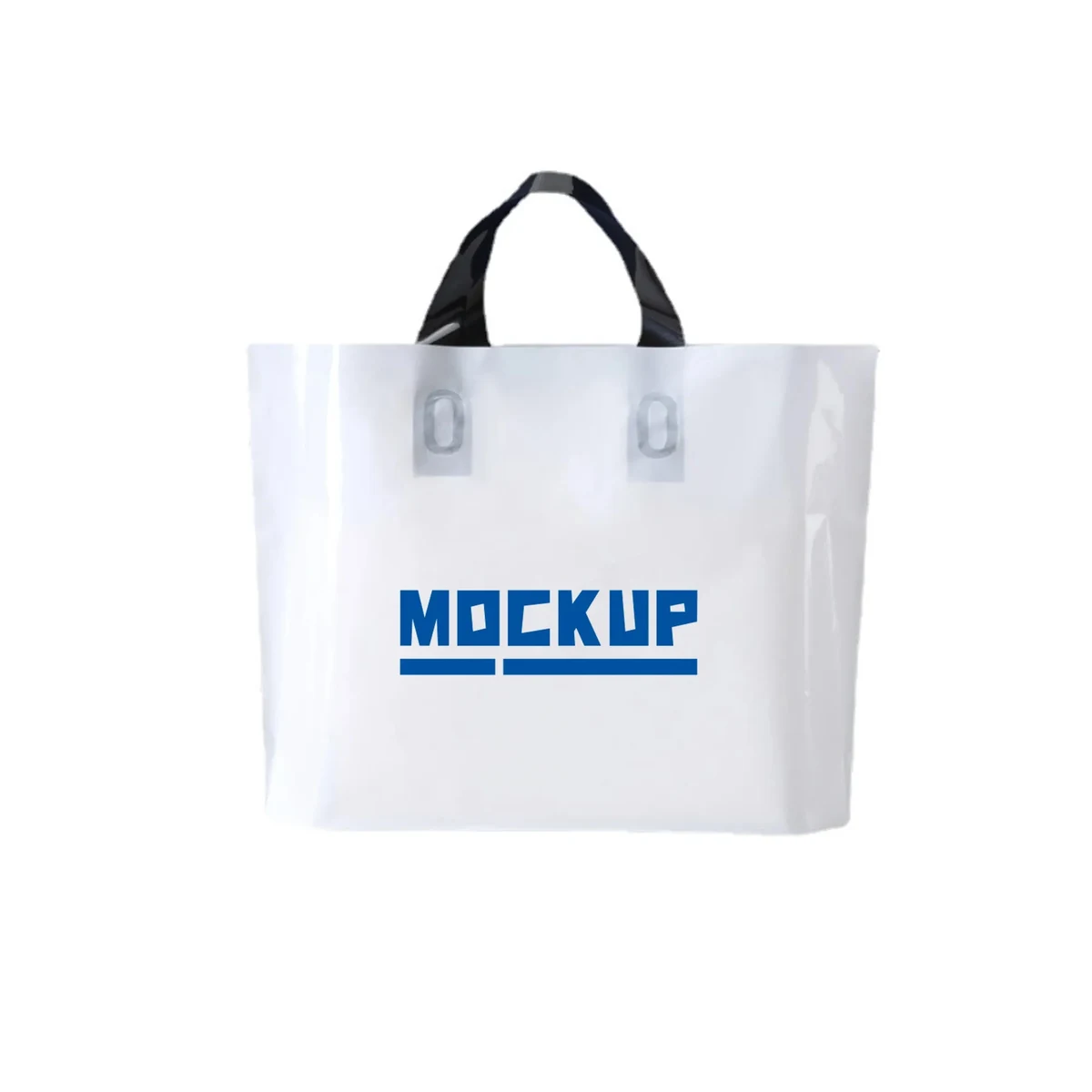 PE Soft Handle Plastic Tote Bag 1
