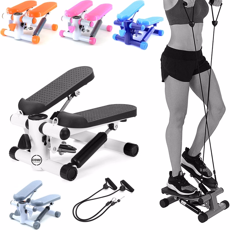 Stair Stepper Exercise Equipment With Resistance Bands