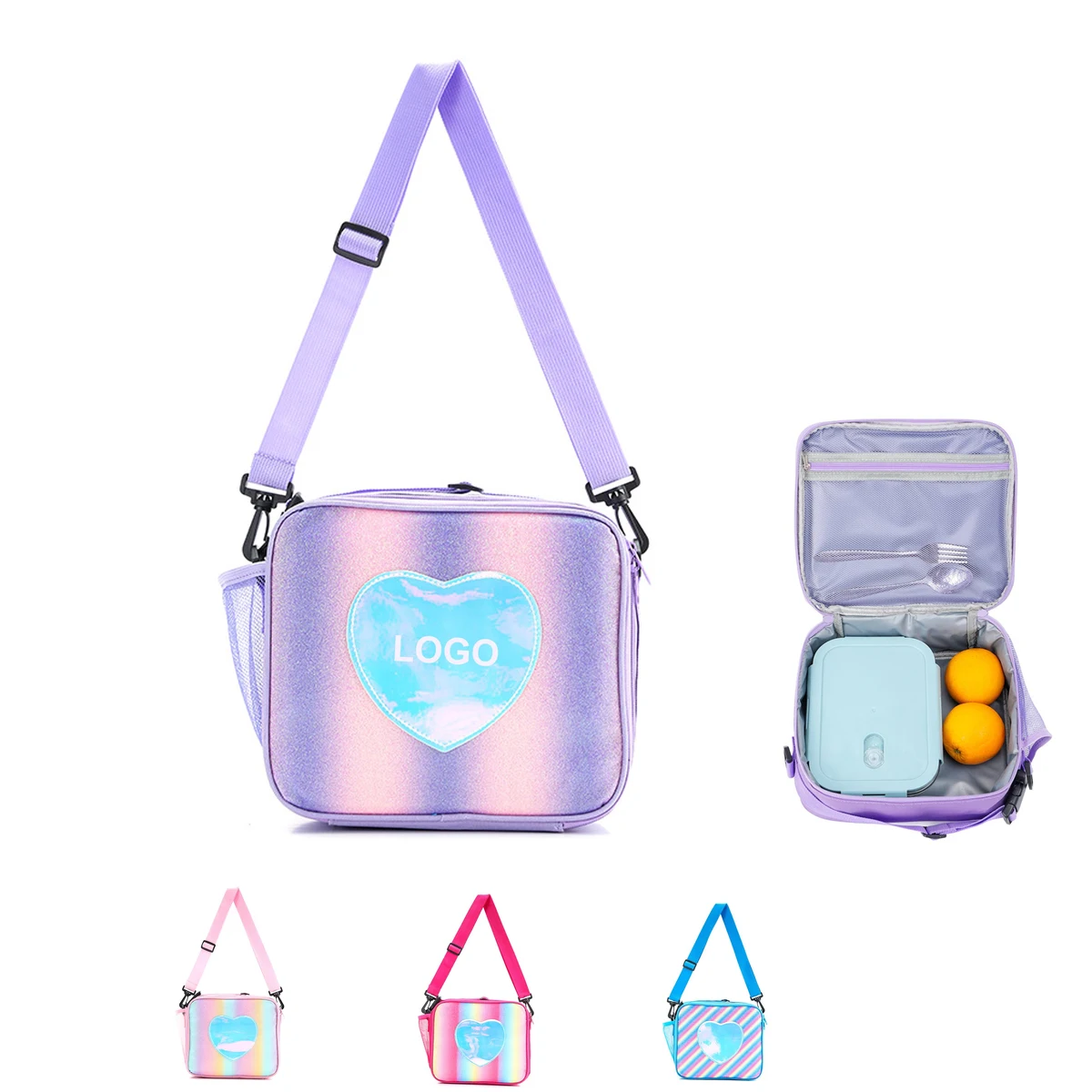 Girls Lunch Bag (direct import) 1