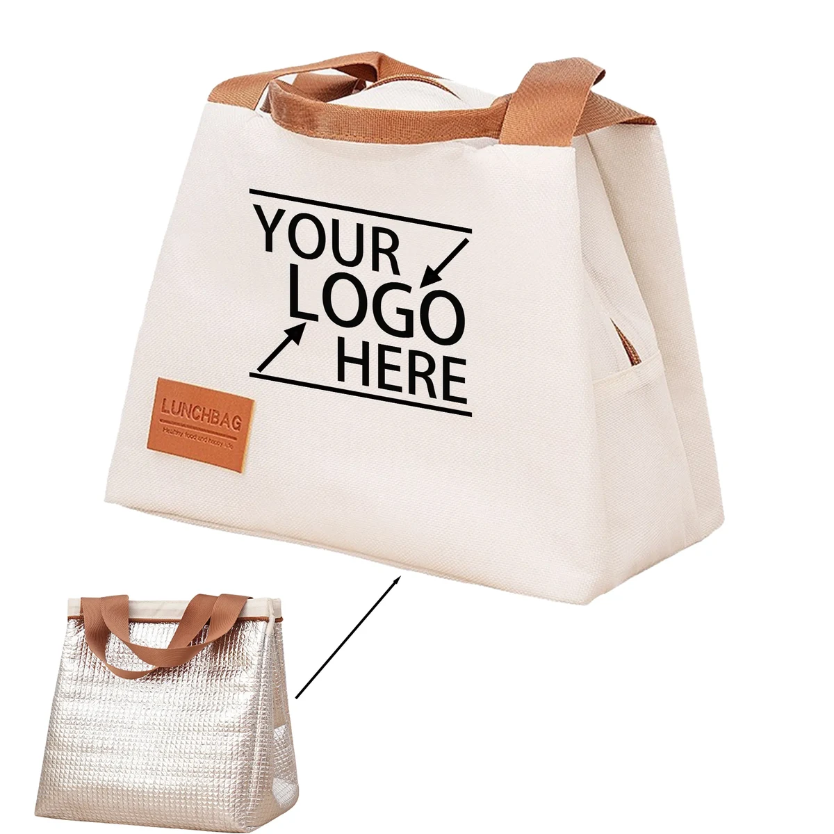 Oxford Cloth Insulated Tote Bag 1