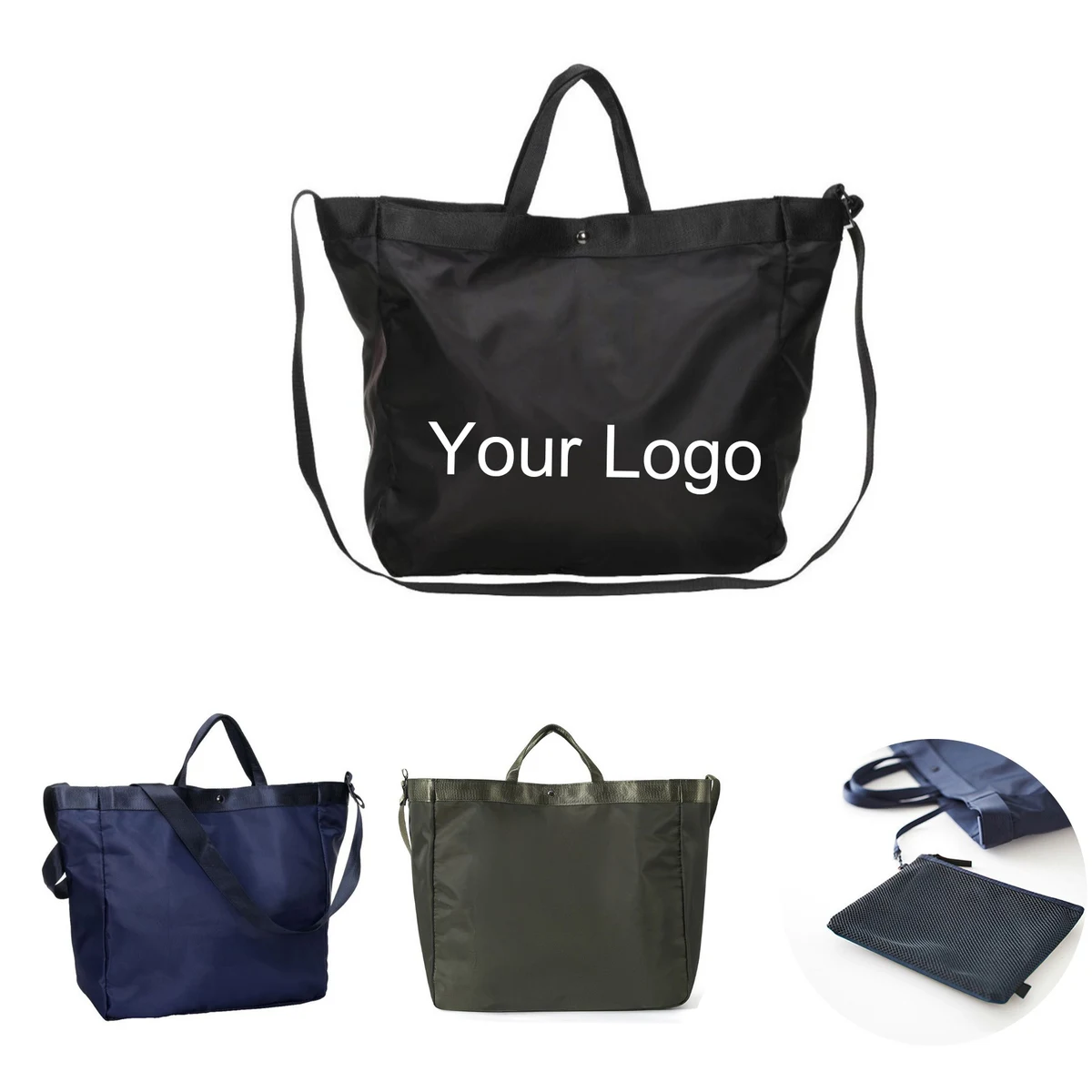 Nylon Gym Tote Bags 1