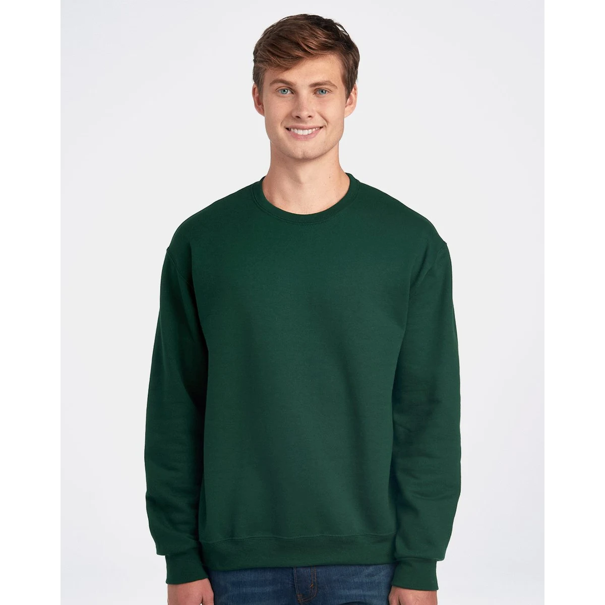 Unisex Super Sweats NuBlend® Crewneck Sweatshirt - 4662MR, custom hoodie or sweatshirt with logo imprint 1