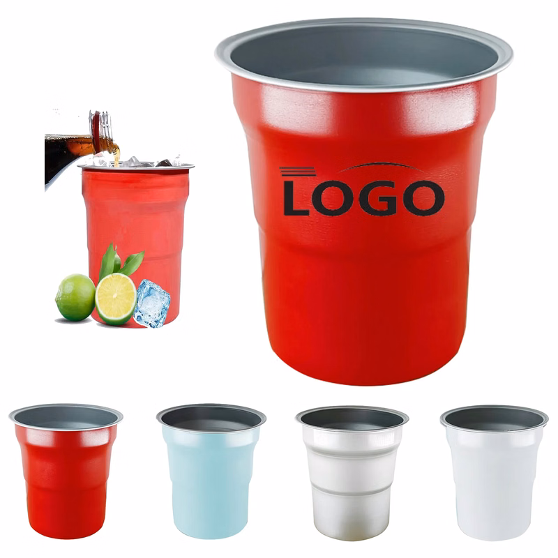16oz Reusable Aluminum Beverage Cups