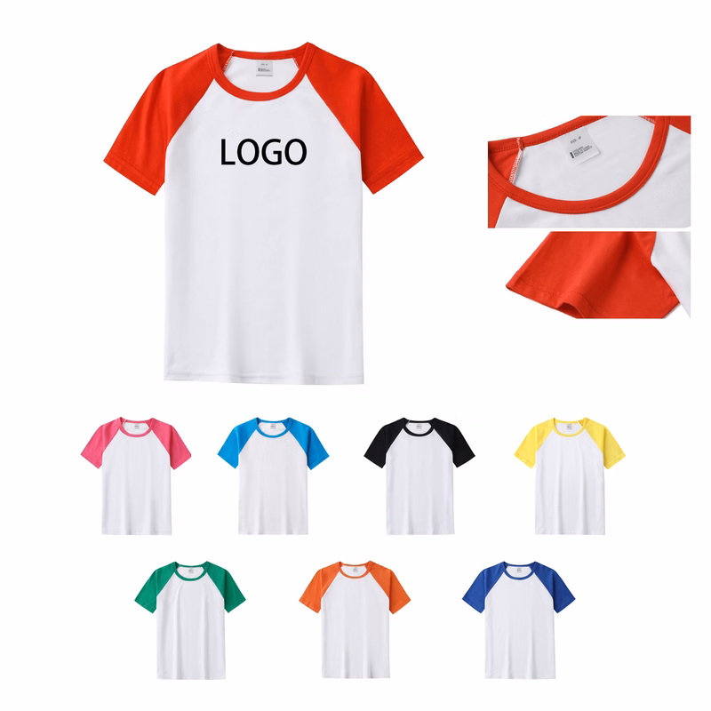 Modal Short sleeve crewneck T-shirt White color for aldult