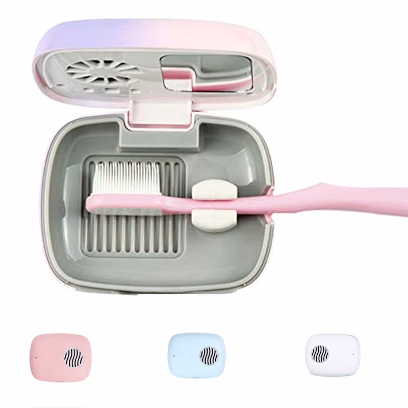Rechargeable Mini Fan UV Toothbrush Sterilizer Cover