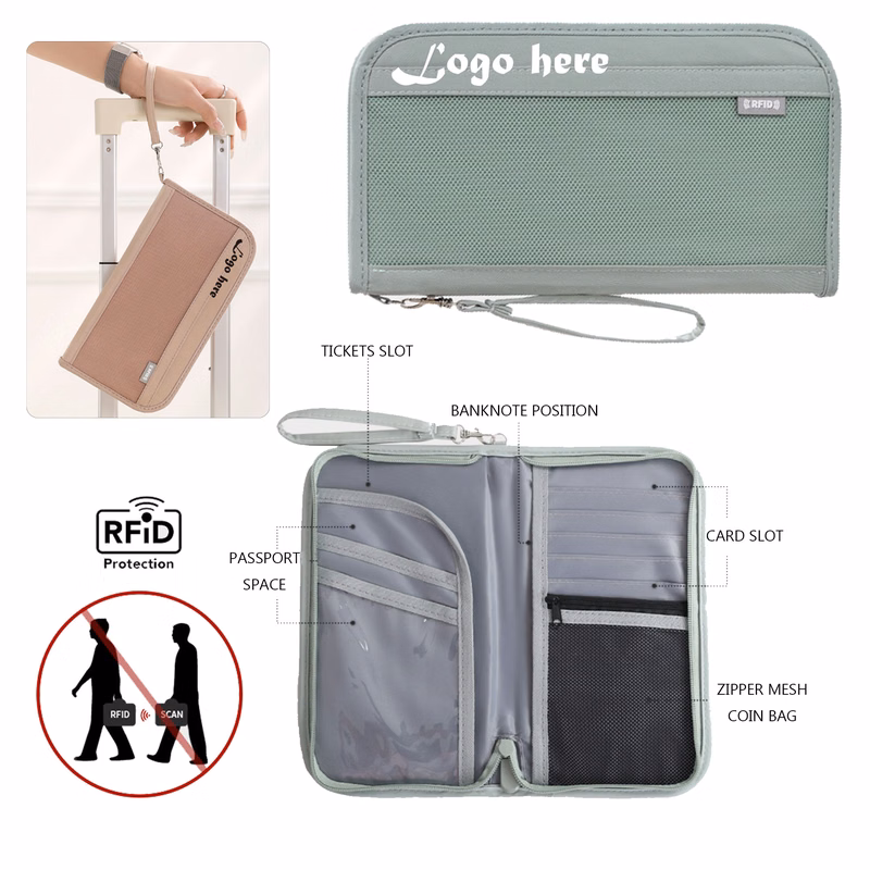 MOQ50 Travel Document Large Capacity Bag