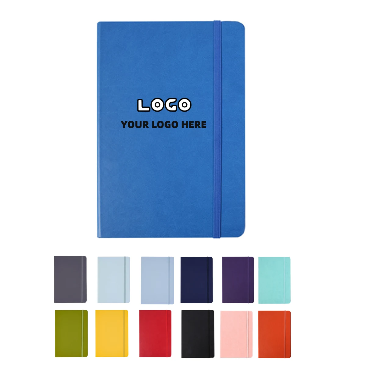 A5 PU Leather Eco-Print Notebook 1