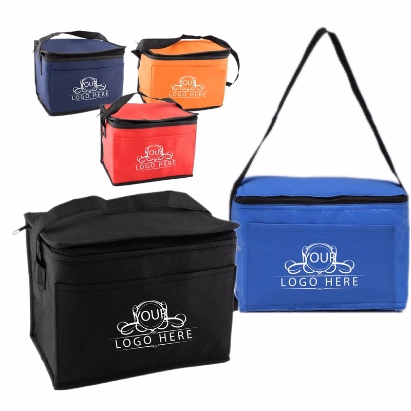 Zip Closure Main Compartment Cooler Bag