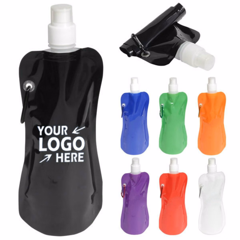 16 OZ Flex Water Bottle With Carabiner