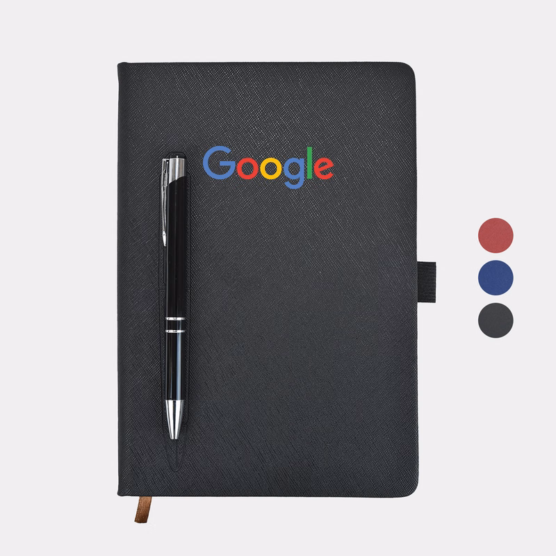 TiTUS® Premium Magnetic Notebook with Metal Pen