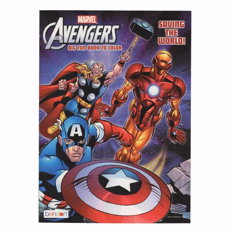 Marvel Avengers Coloring Books