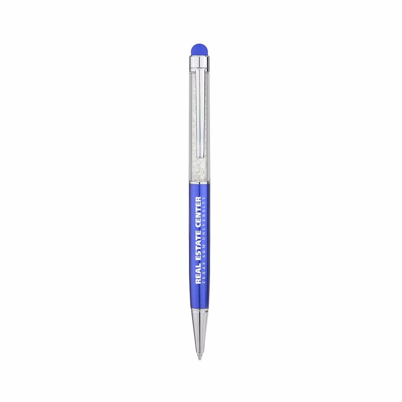 Princess Ballpoint Twist Stylus Pen (Blue)