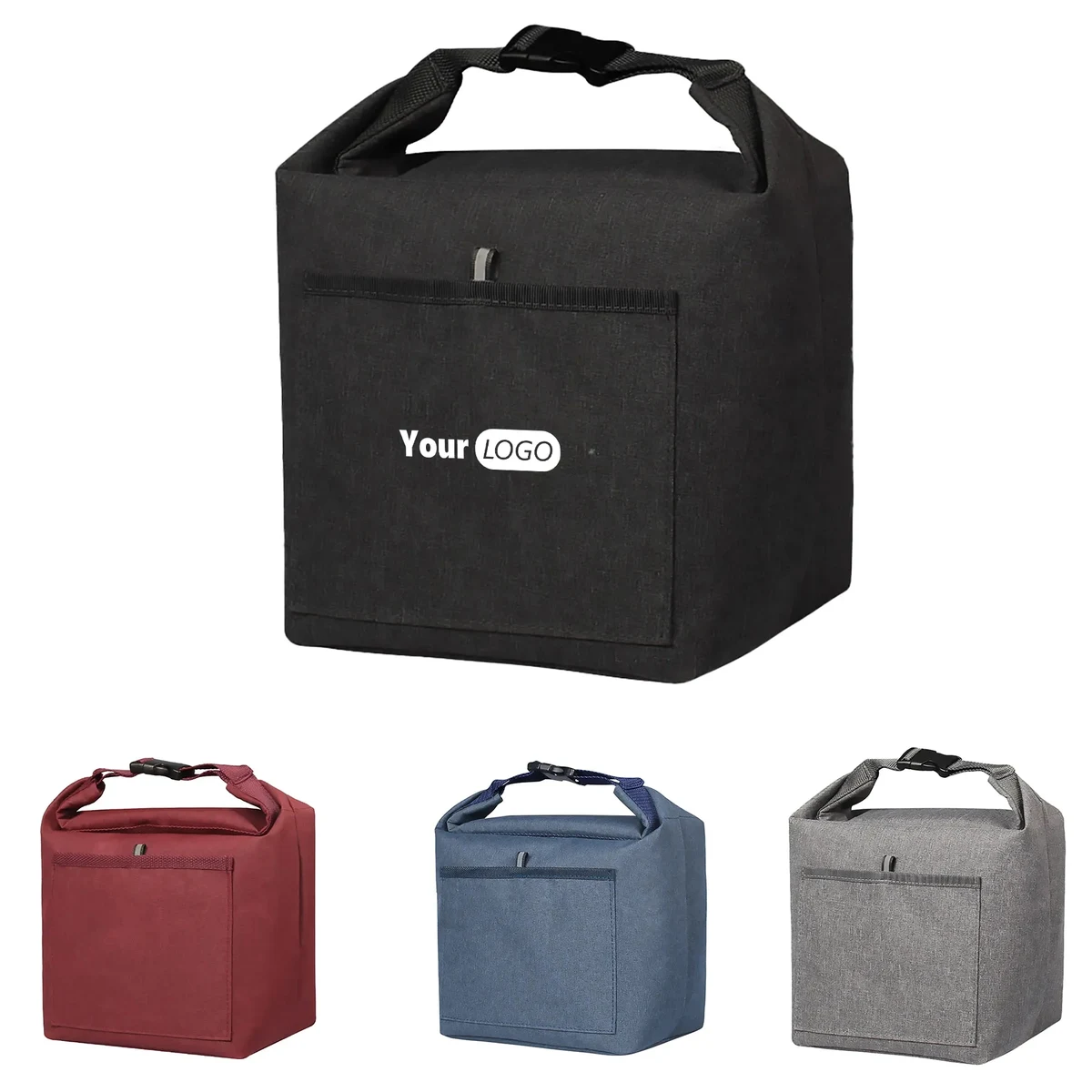 Oxford Thickened Portable Lunch Insulation Bag 1