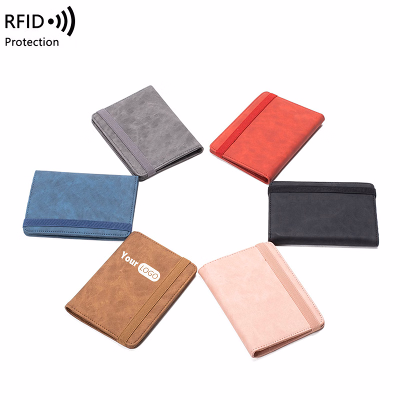 RFID shielded passport travel document card holder