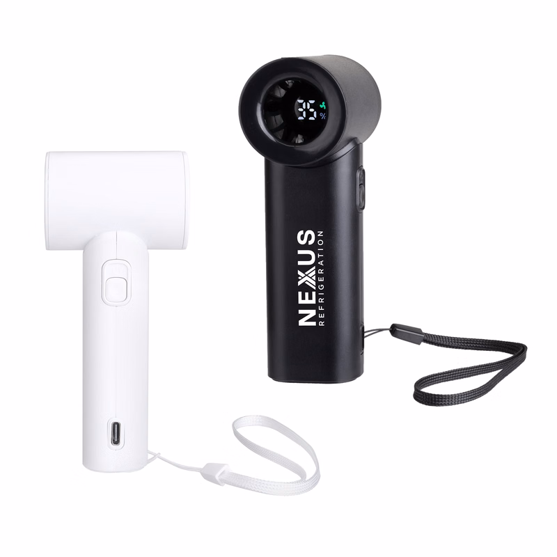 Turbo Pocket Fan w/ LCD Display